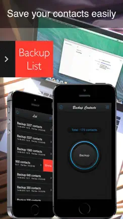 Backup Contacts ! iPhone image 1