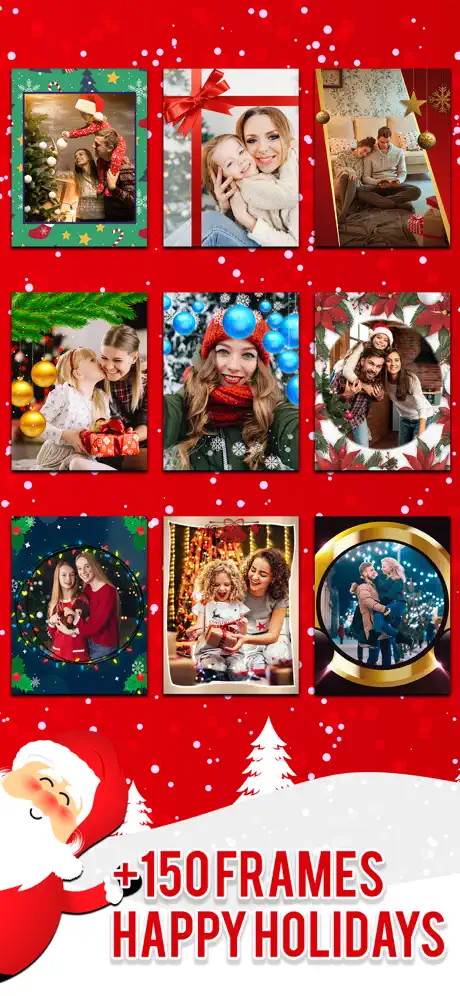 Merry Xmas Photo Frames