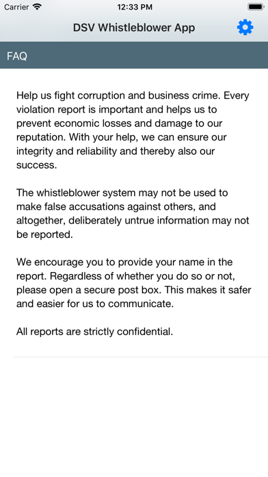 How to cancel & delete DSV Panalpina Whistleblower from iphone & ipad 2