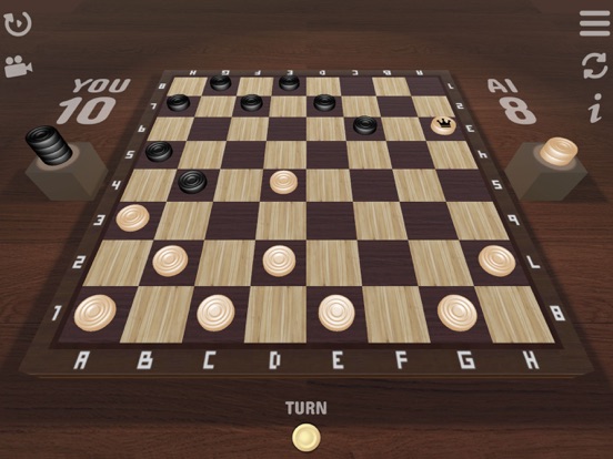 Screenshot #4 pour Checkers Game ‣ Dames