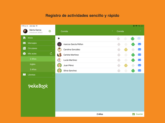 Screenshot #4 pour Pekebook Educadores