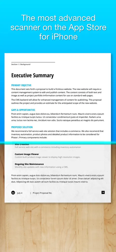 Scanner PDF Docs & Images