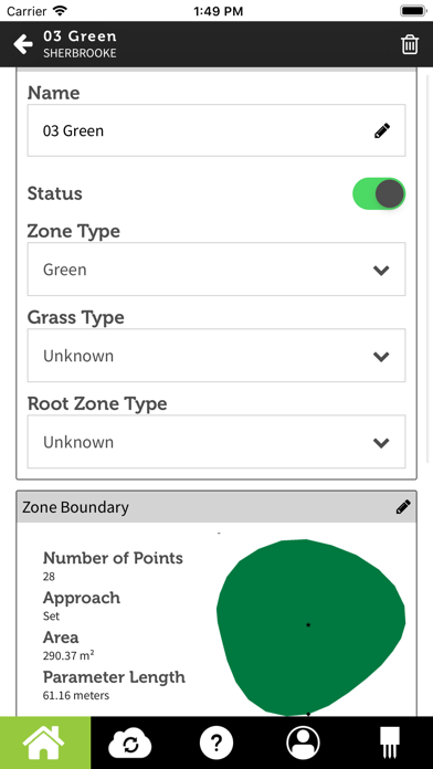 TurfPro Mobile Screenshot