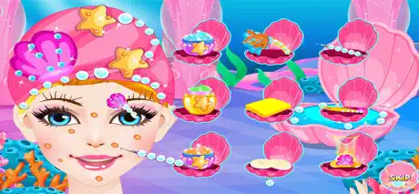 Mermaid Games, Dressing & Hair