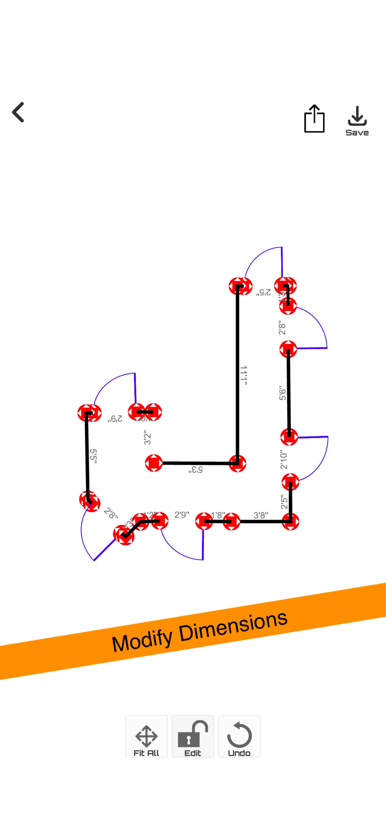 iMeasure-AR Tape & Floor Plan screenshot 7