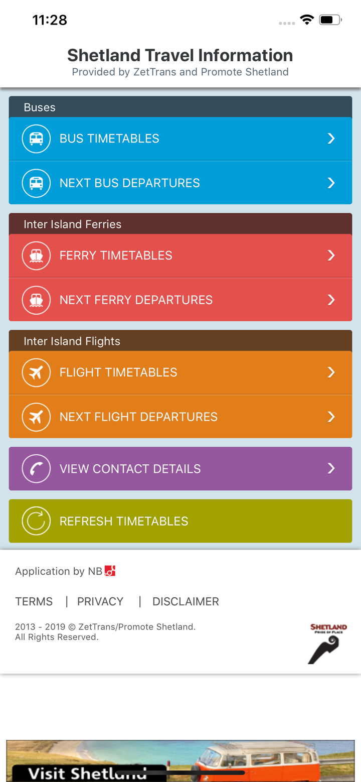 Shetland Travel Information screenshot 2