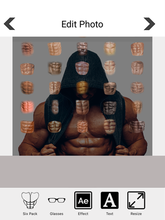 Screenshot #6 pour Six Pack Photo