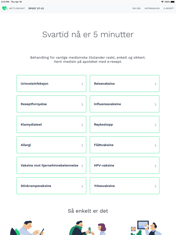 Screenshot #4 pour Nettlegevakt