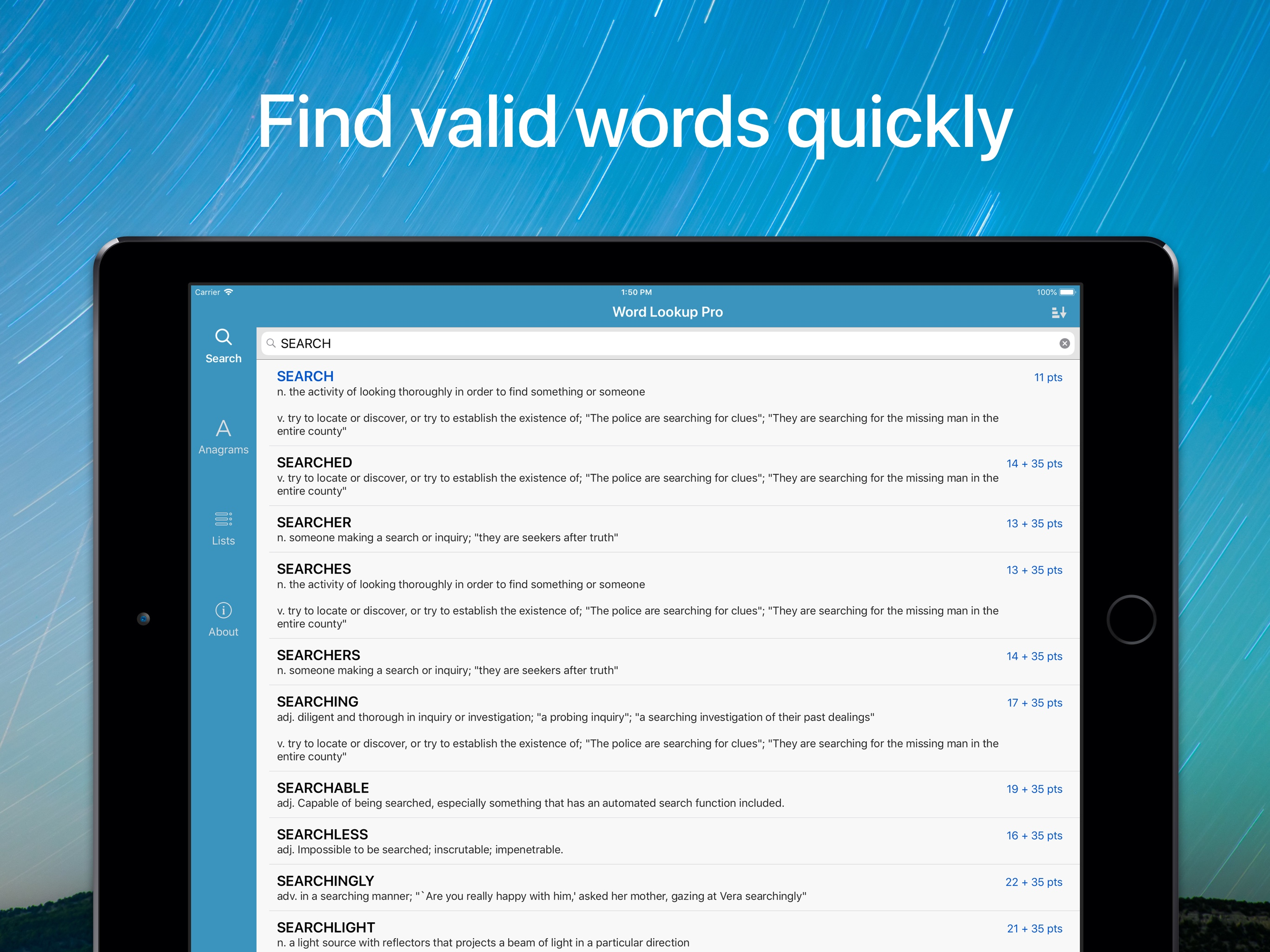 Word Lookup Pro