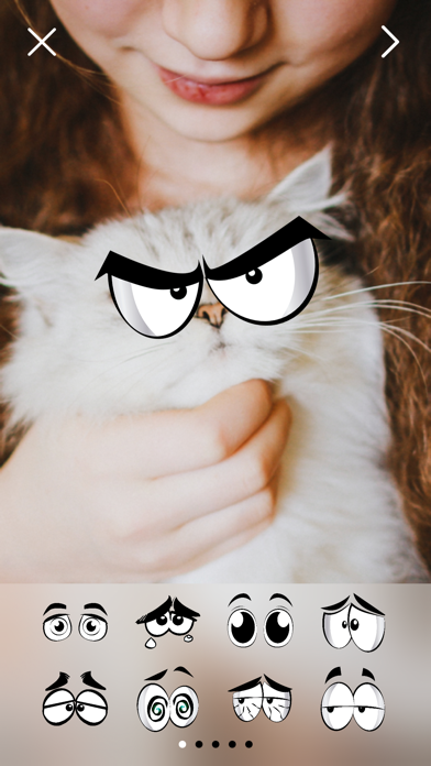 How to cancel & delete Crazy Eyes Pro Photo Stickers from iphone & ipad 1