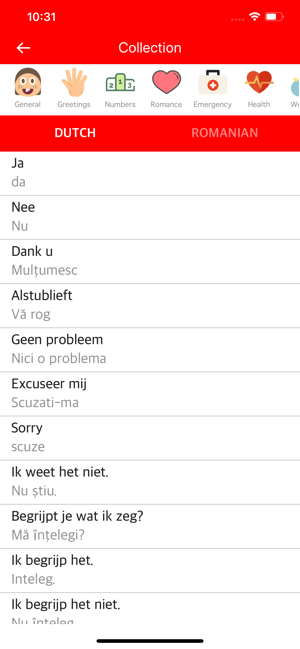 Dutch Romanian Dictionary