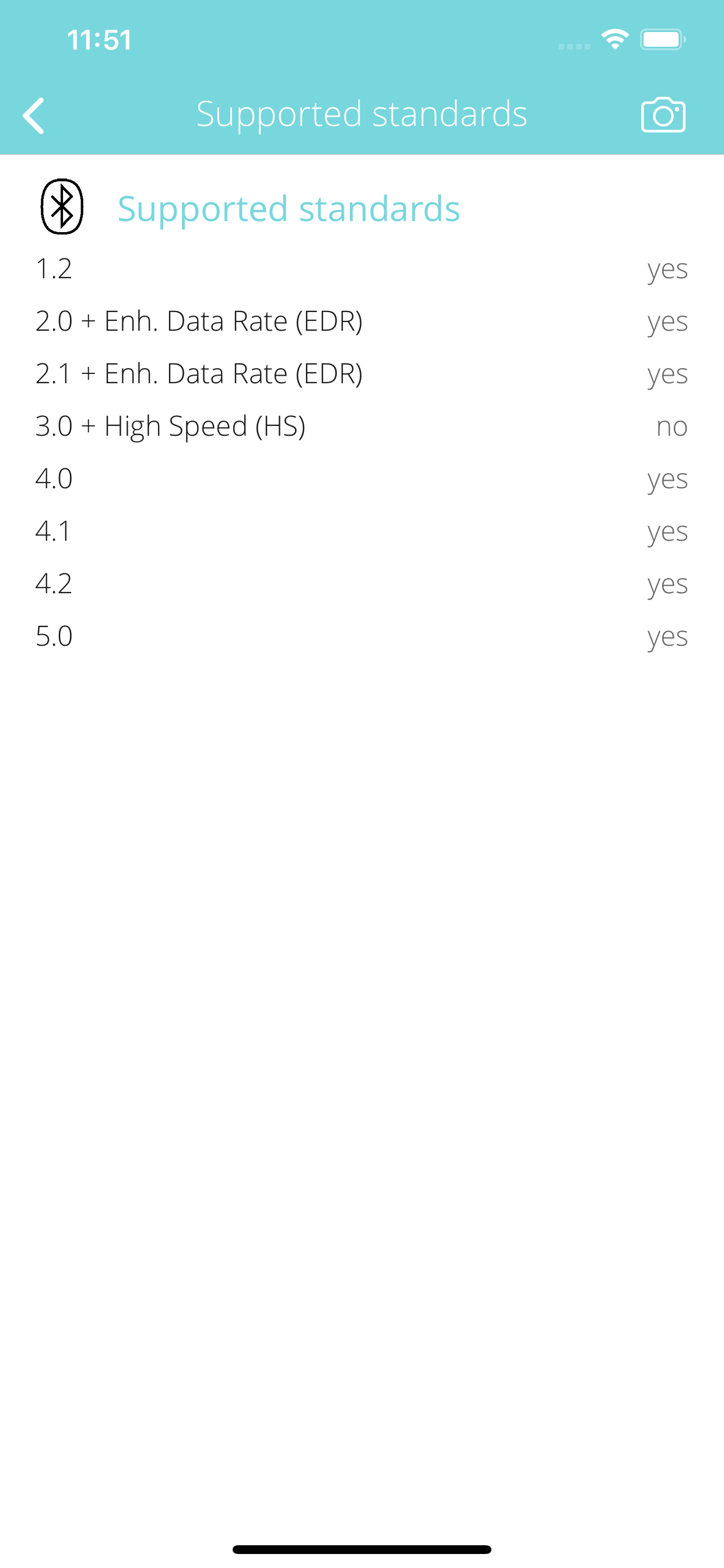 Bluetooth Info