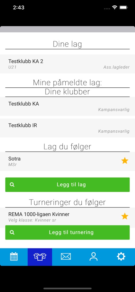 Min Håndball - min-handball-app-my-teams