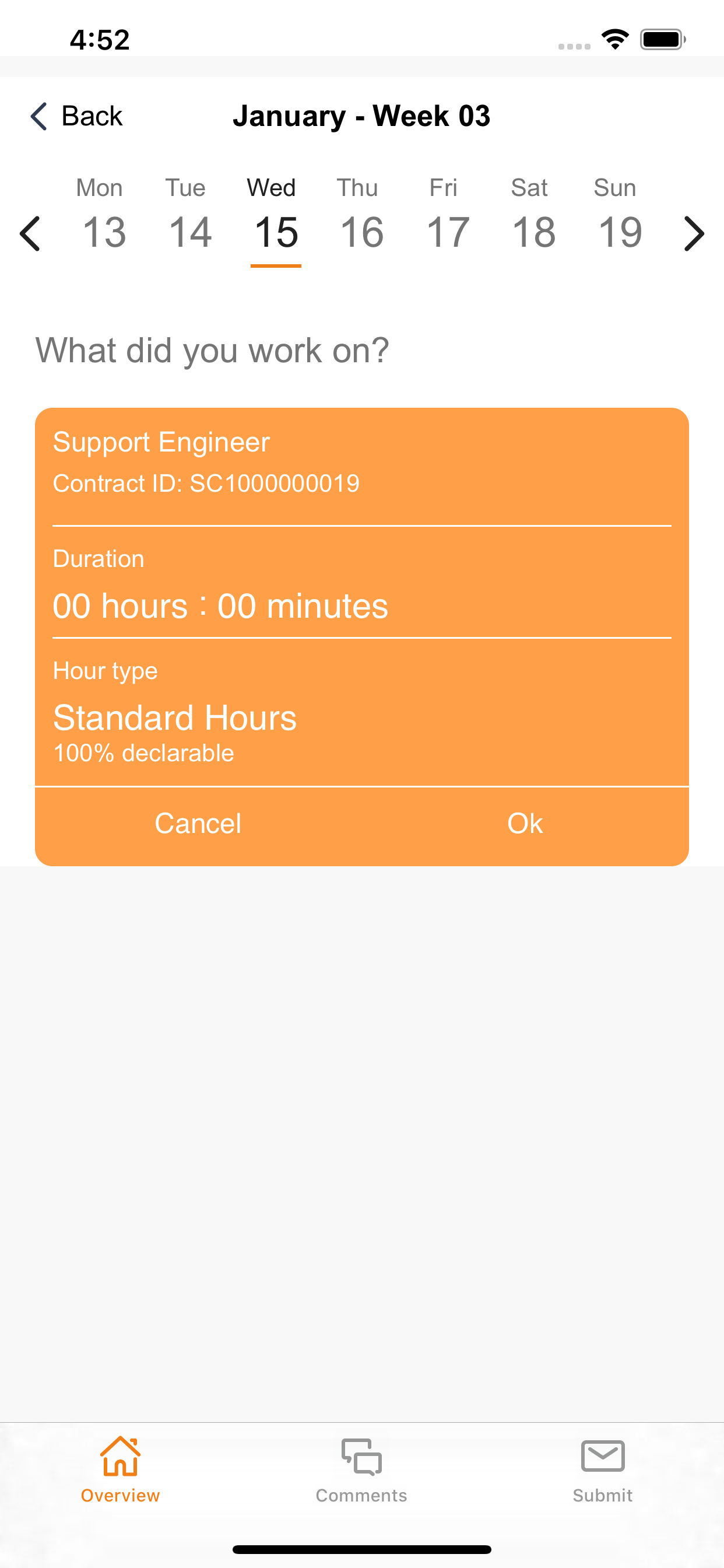 Proactis Timewriter App