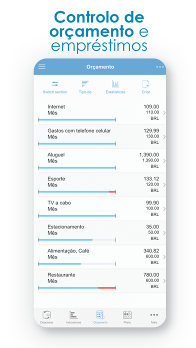 Orçamento - Finanças Pessoais screenshot 5