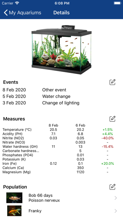 Aquarium Managerのおすすめ画像2