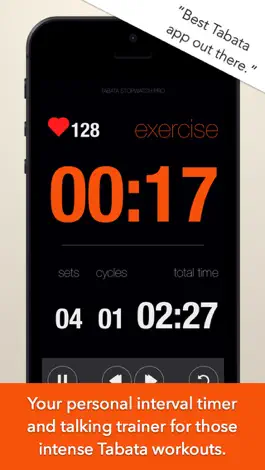 Game screenshot Tabata Stopwatch Pro (Paid) mod apk