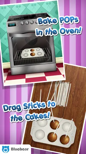 Cake Pop Maker - Cooking Games screenshot 2