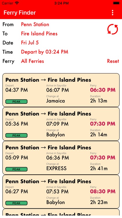 Ferry Finder