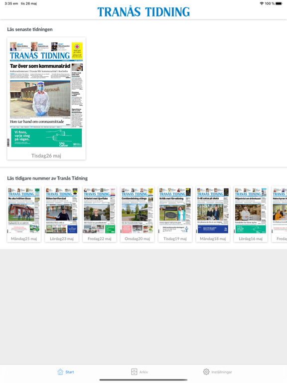 Screenshot #4 pour Tranås Tidning e-tidning