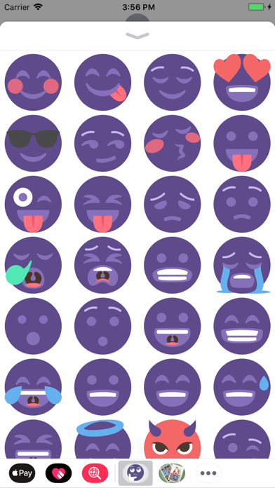 Screenshot #1 pour Ultra Violet Stickers 2018