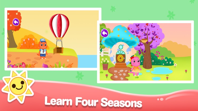 Dinosaur Forest Season Games screenshot-0