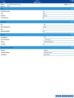 eBS CRMobile screenshot 8