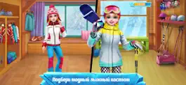 Game screenshot Лыжница-звезда apk