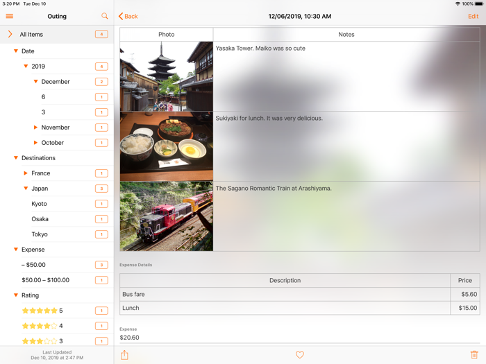 Firevault - Personal database