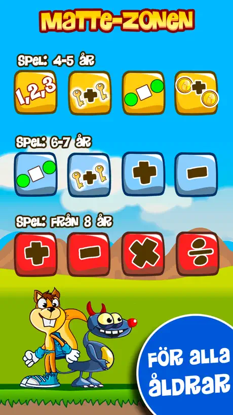 Monster Siffror: Matte Spel