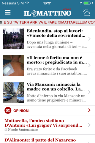 Il Mattino Mobile screenshot 2