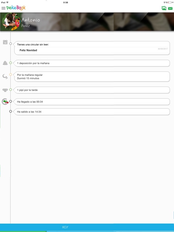 Screenshot #4 pour Pekebook – Carnet enfant