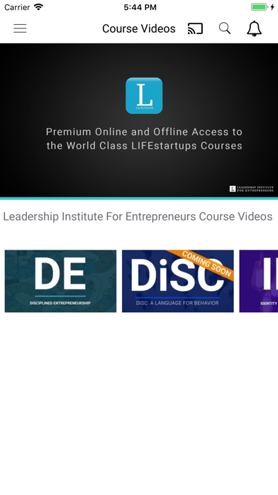 Course Videos Screenshot