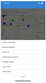 Salesforce Maps screenshot