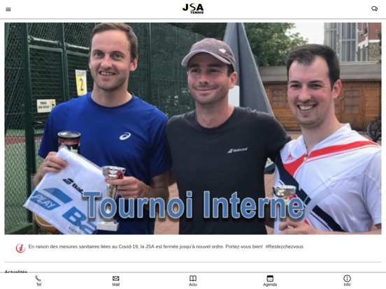 Screenshot #4 pour JSA Tennis