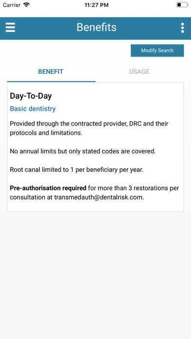 Transmed Medical Fund Screenshot