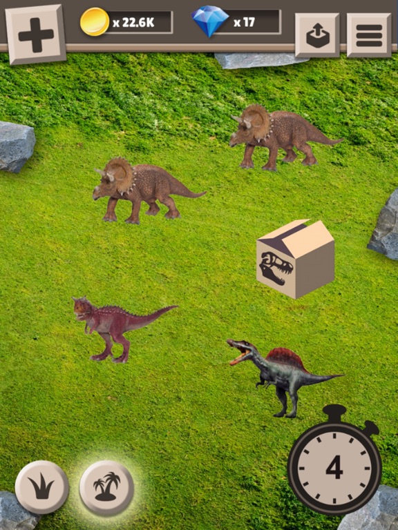 Screenshot #6 pour Unknown planet: Dino evolution