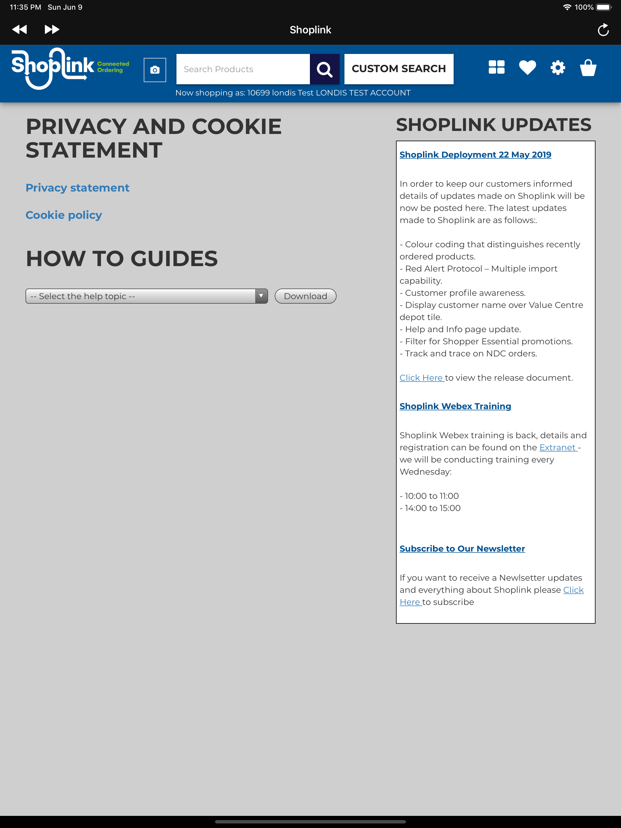 Shoplink BWG screenshot 7