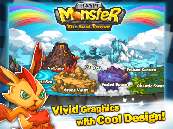 Haypi Monster:The Lost Tower iPad app afbeelding 4