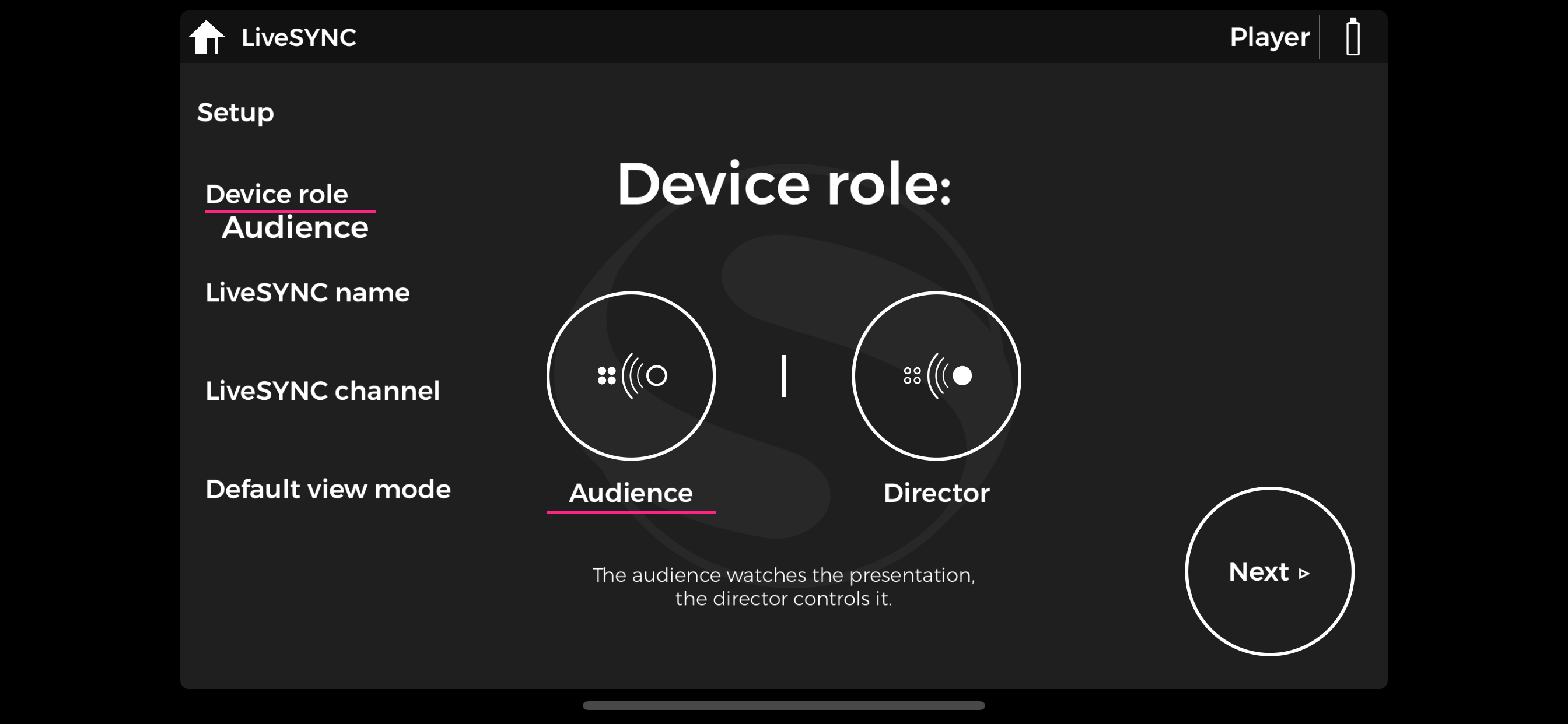 LiveSYNC Presentation Solution