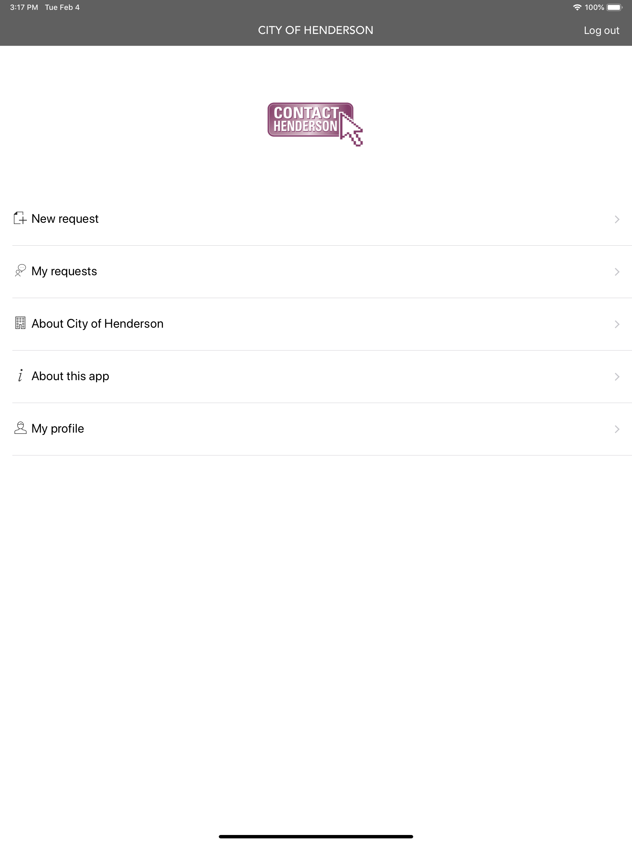 Contact Henderson screenshot 6