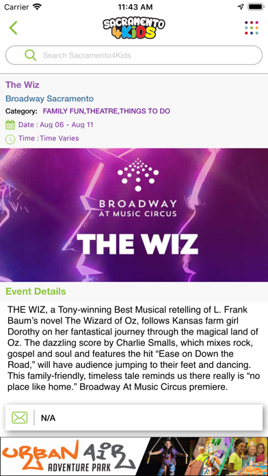 Sac4kids iPhone screenshot 9 - Reference app