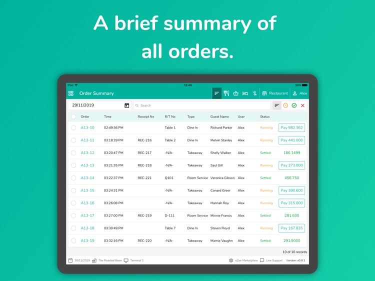 Restaurant POS App by eZee screenshot-6