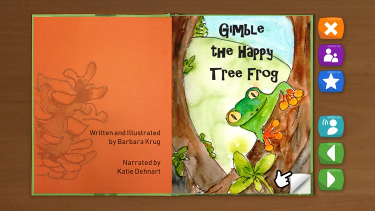 Gimble the Happy Tree Frog screenshot-0