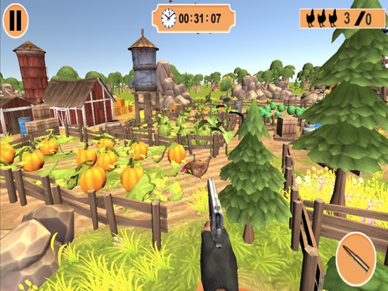 Screenshot #4 pour Angry Farm Chicks Shooting