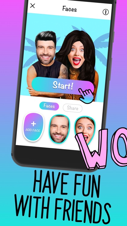 Faces - video, gif for texting screenshot-3