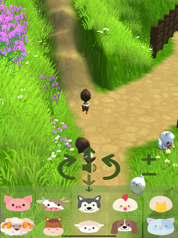 Happy Animal Farm 3D No Ads screenshot 2