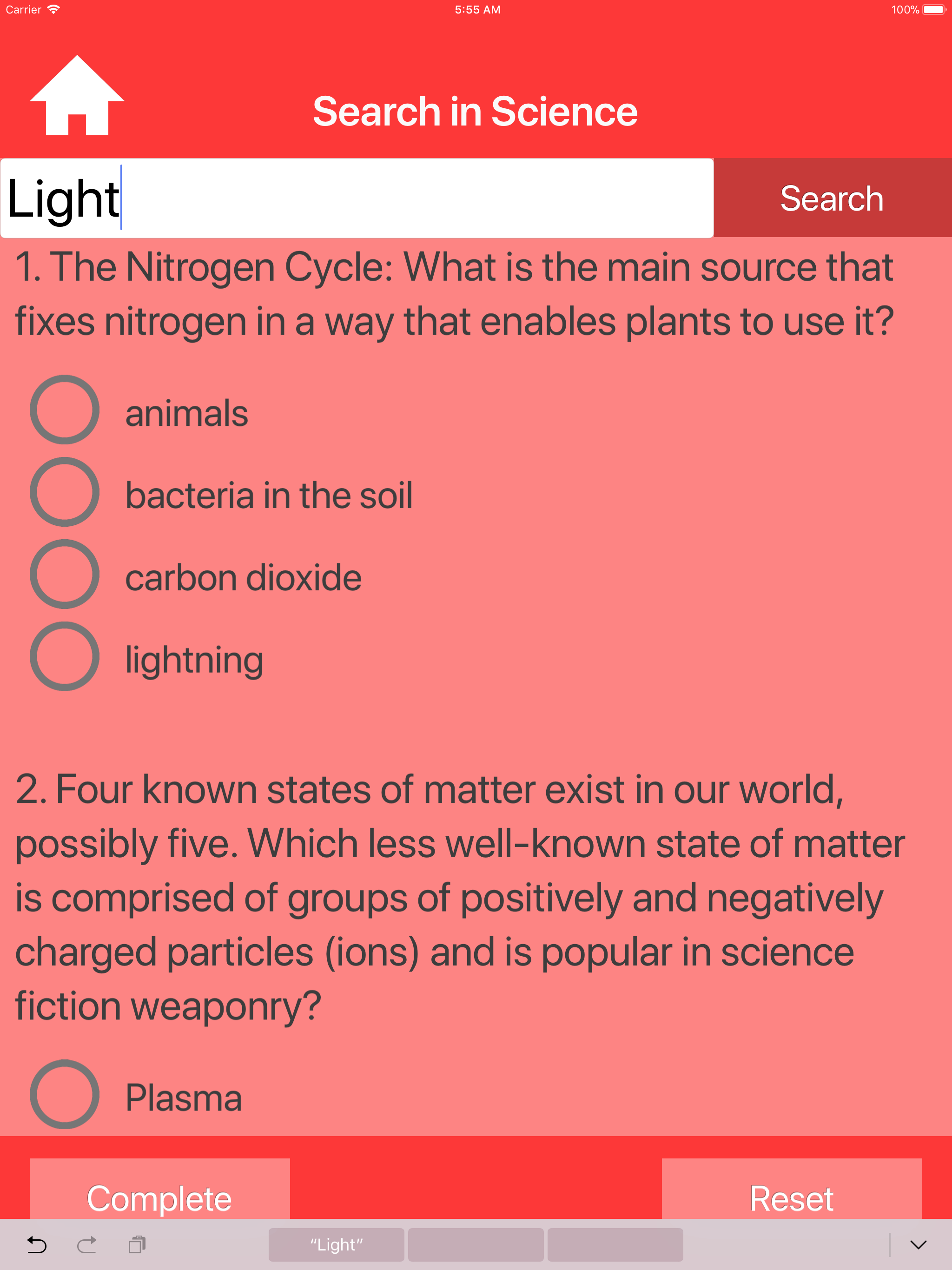 Science for Kids Quiz screenshot 14
