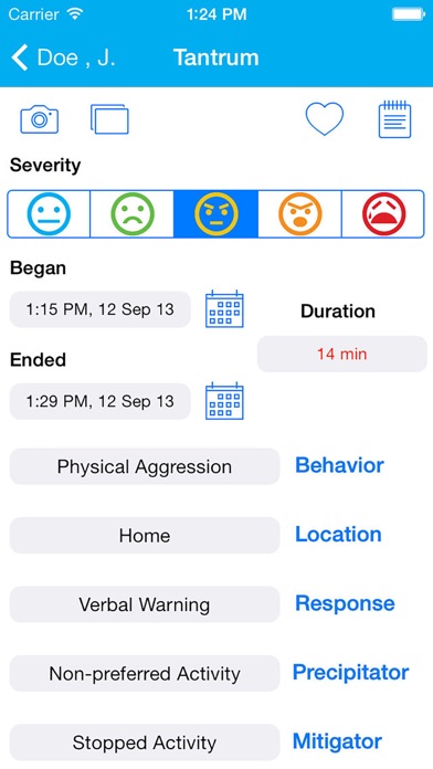 Screenshot #3 pour Tantrum Tracker