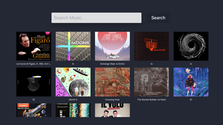 Screenshot #1 pour TV client for Spotify Music